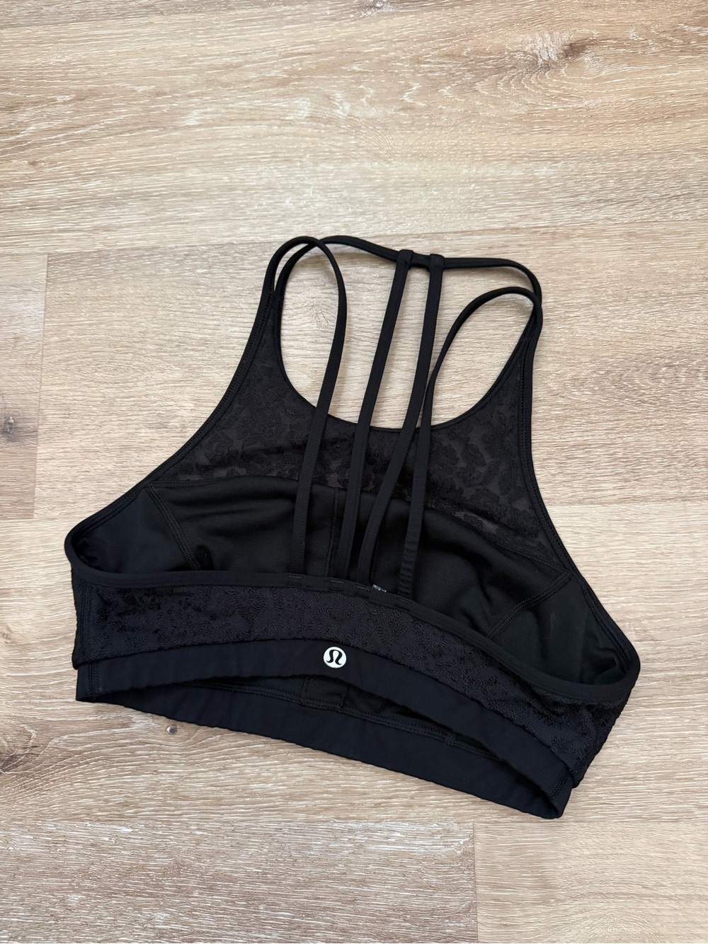 lululemon athletica Black Multi-Strap Sports Bra